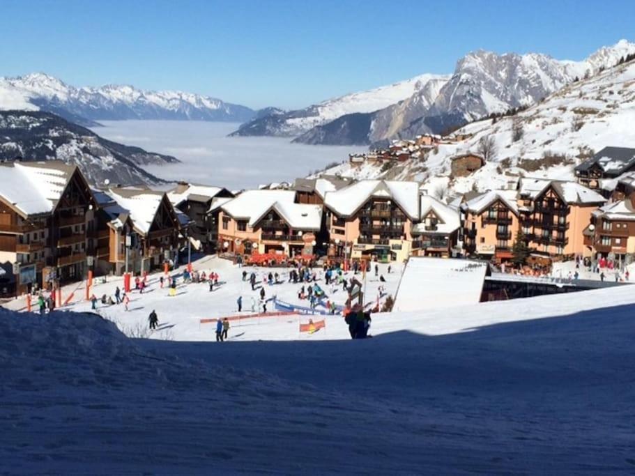 Appartement Montagne Valmeinier 1800 エクステリア 写真